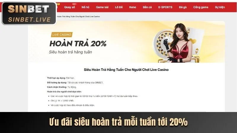 Thưởng hàng ngày và hoàn trả tại FF168 Khuyến Mãi